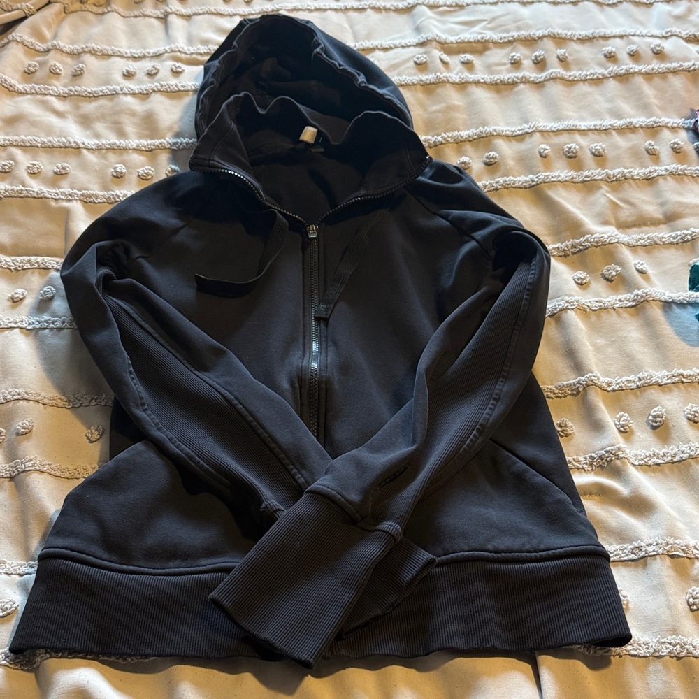 Women’s Athleta Black Zip-Up Hoodie Jacket